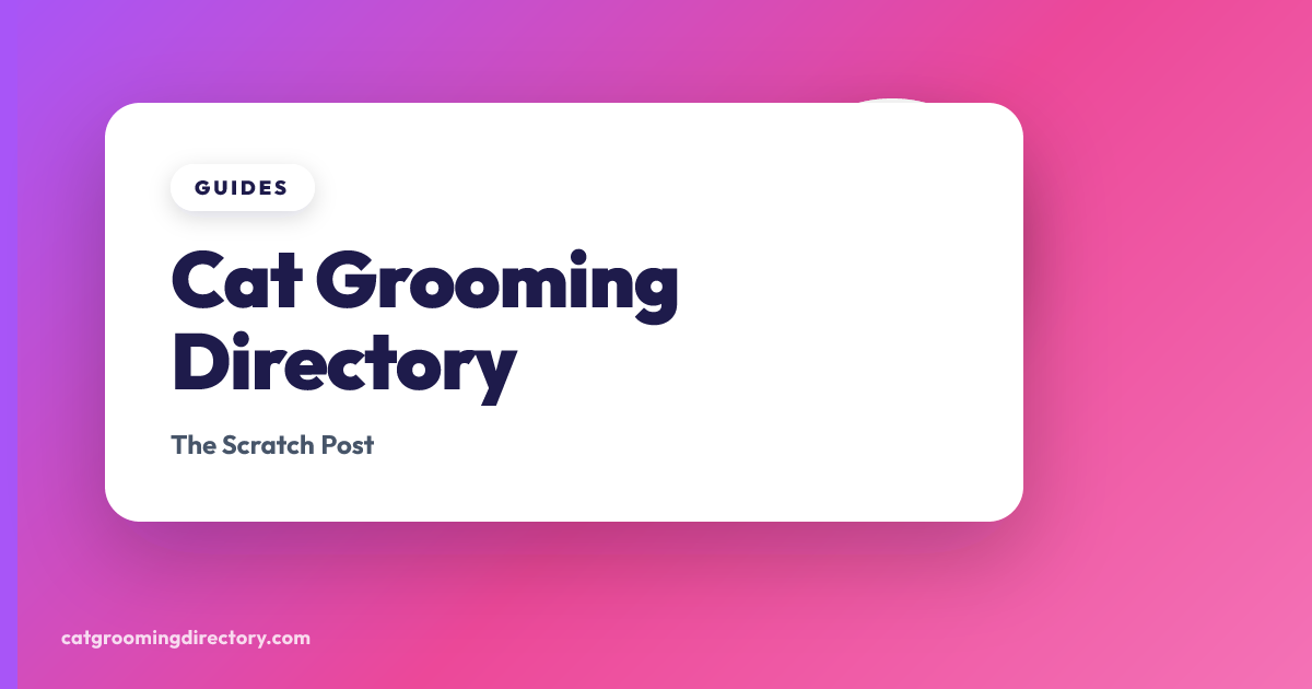 Mobile Cat Grooming in Malden, MA (2026) | Cat Grooming Directory