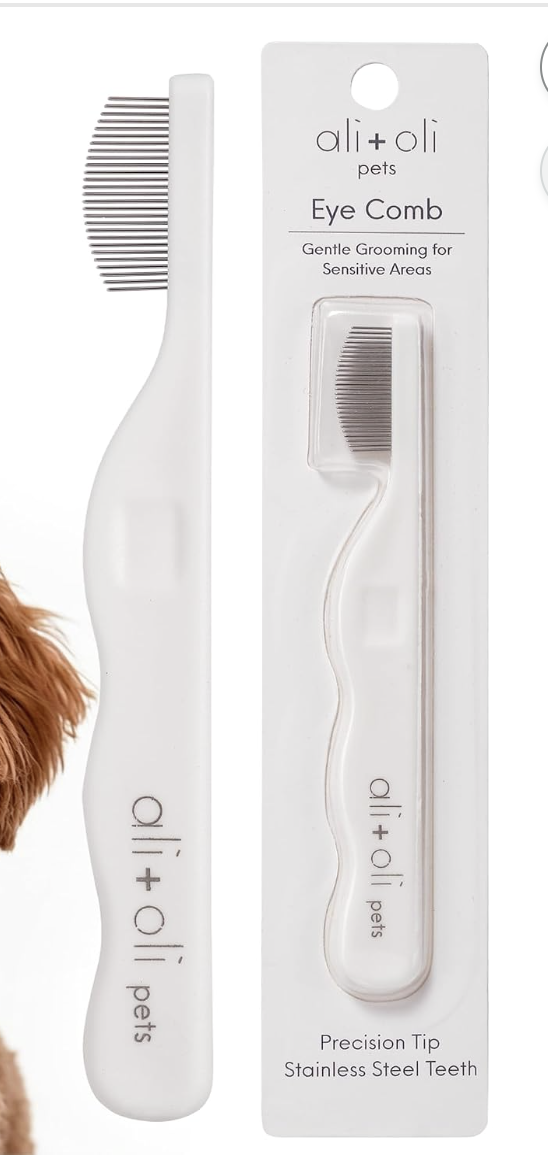 Ali & Oli Pets Fine-Tooth Eye & Facial Comb