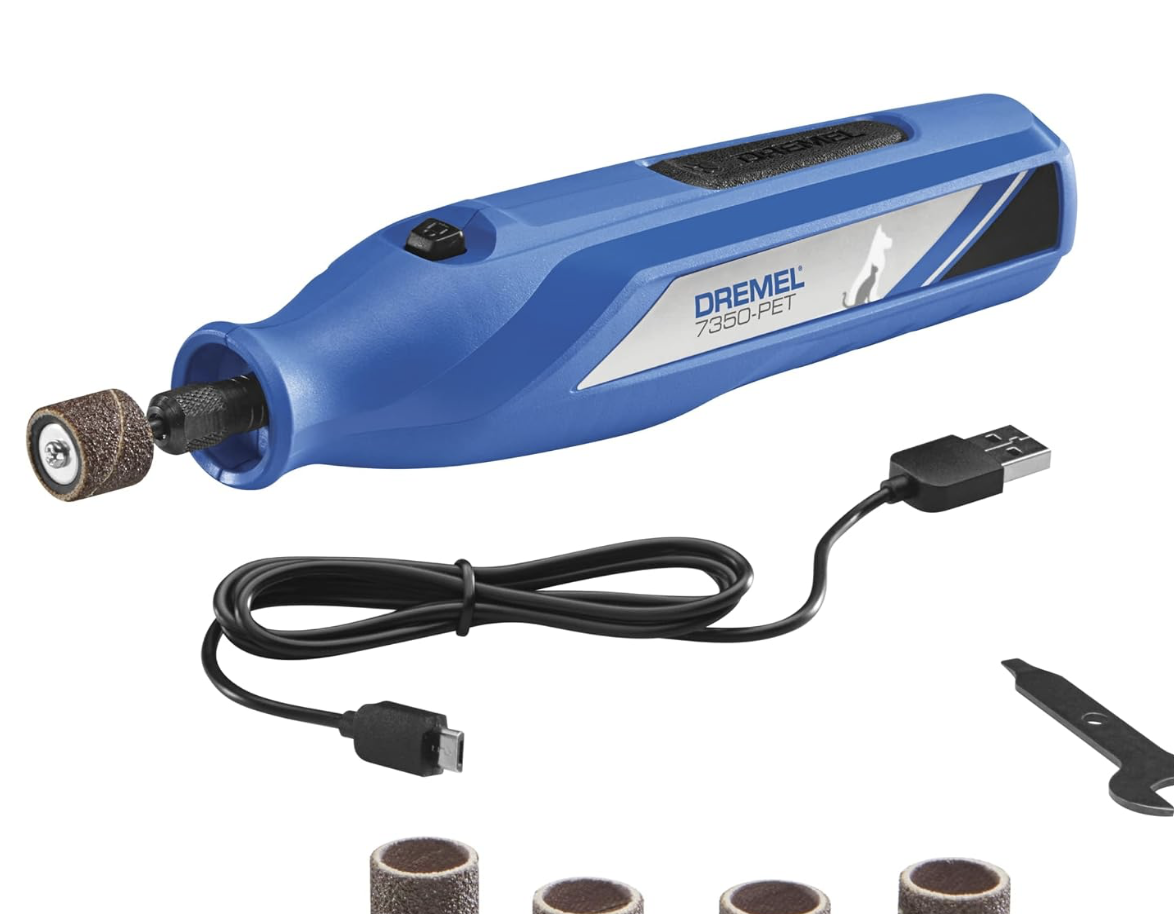 Dremel 7350-PET Cordless Pet Nail Grinder Kit