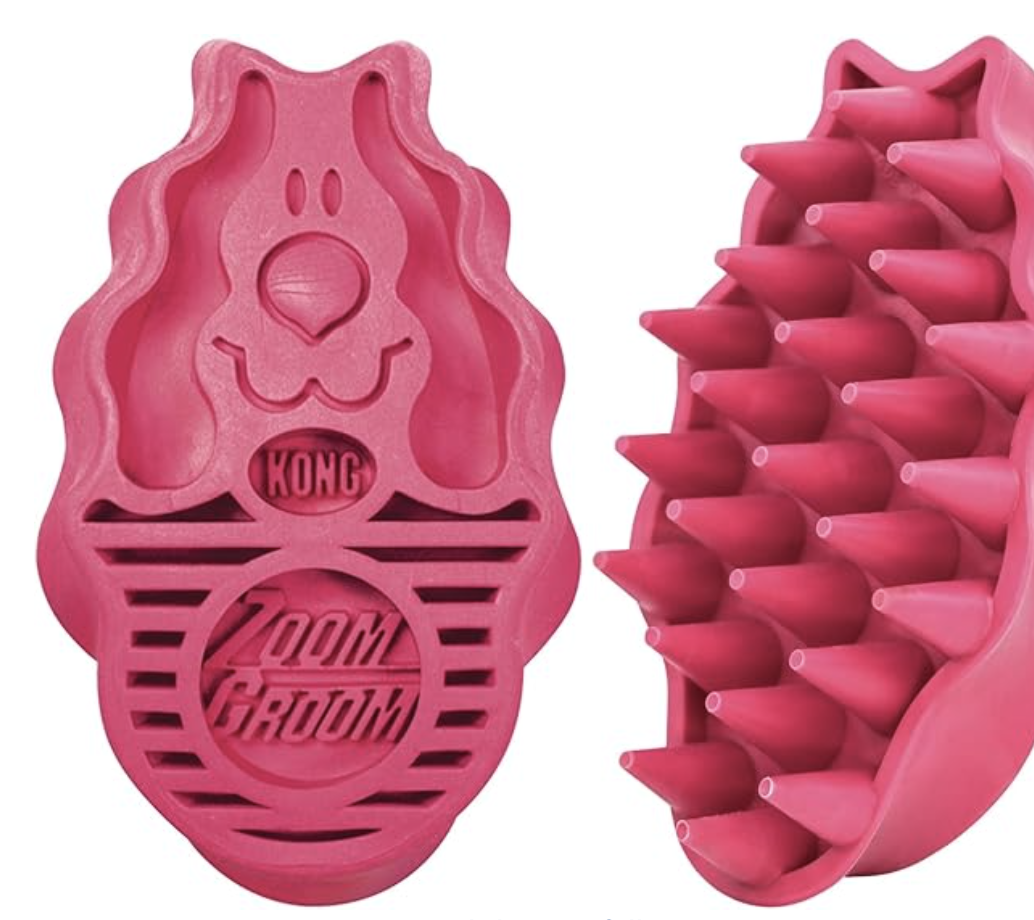 KONG Cat ZoomGroom Rubber Brush
