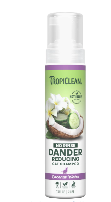 TropiClean Waterless Dander Reducing Shampoo